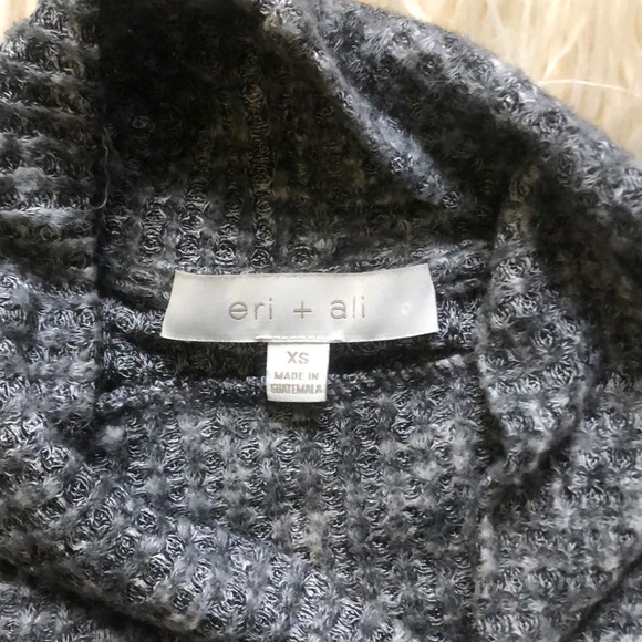 Anthropologie turtleneck babydoll thermal top - Picture 6 of 7